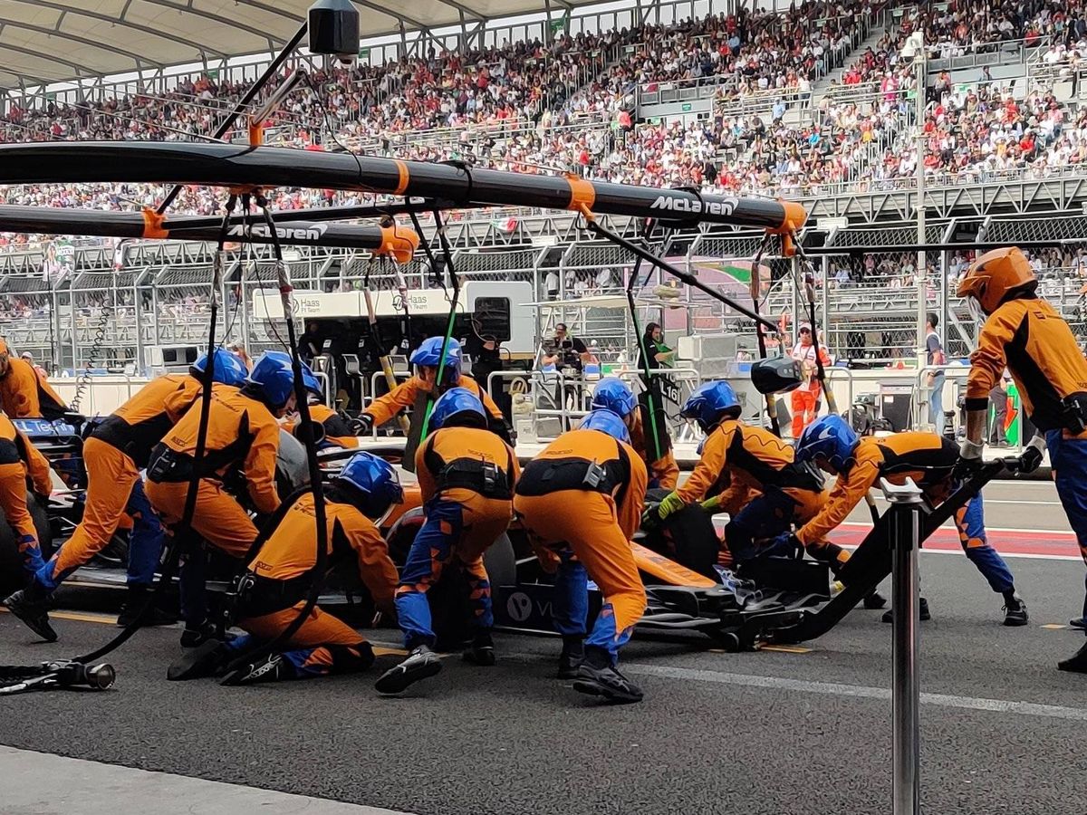 Foto: En pocas ocasiones durante 2019 el equipo McLaren ha conseguido colocarse entre los cinco primeros en las paradas en boxes. (McLaren)