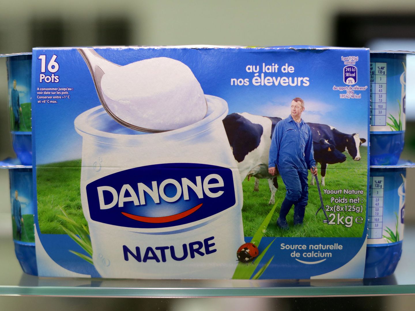 Danone es una de las empresas que se enfrentan a una mayor sanción: 20 millones. (Reuters)