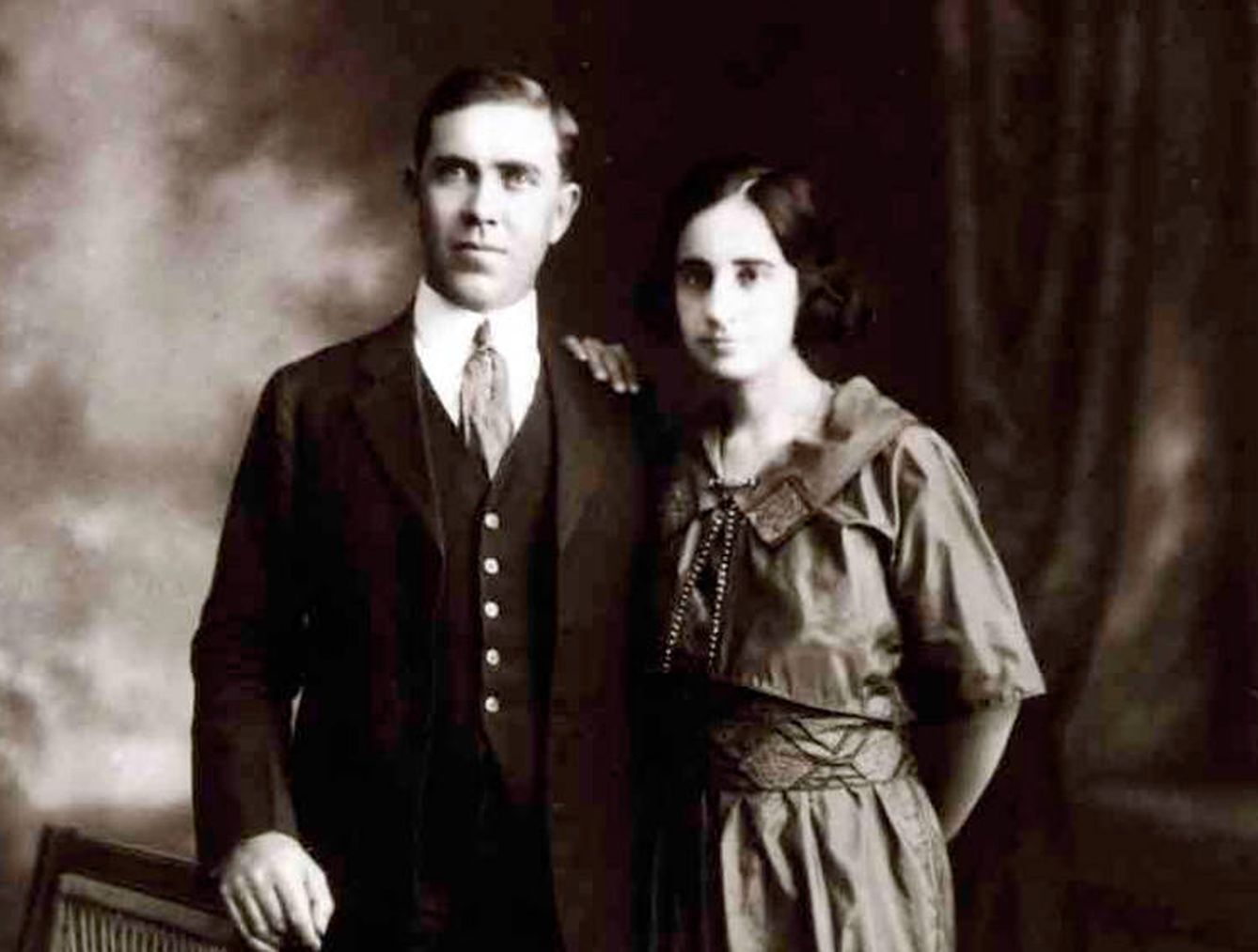 Prudencio y Carolina se casaron en San Lorenzo, Puerto Rico, en 1921. (P. U.)