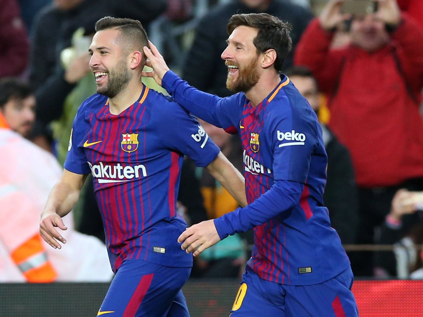 La asociación más peligrosa del Barça. (Reuters)
