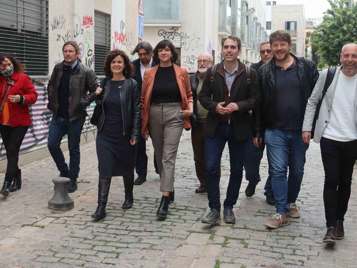 Foto: Representes de los partidos que negocian la confluencia de las izquierdas en Andalucía.