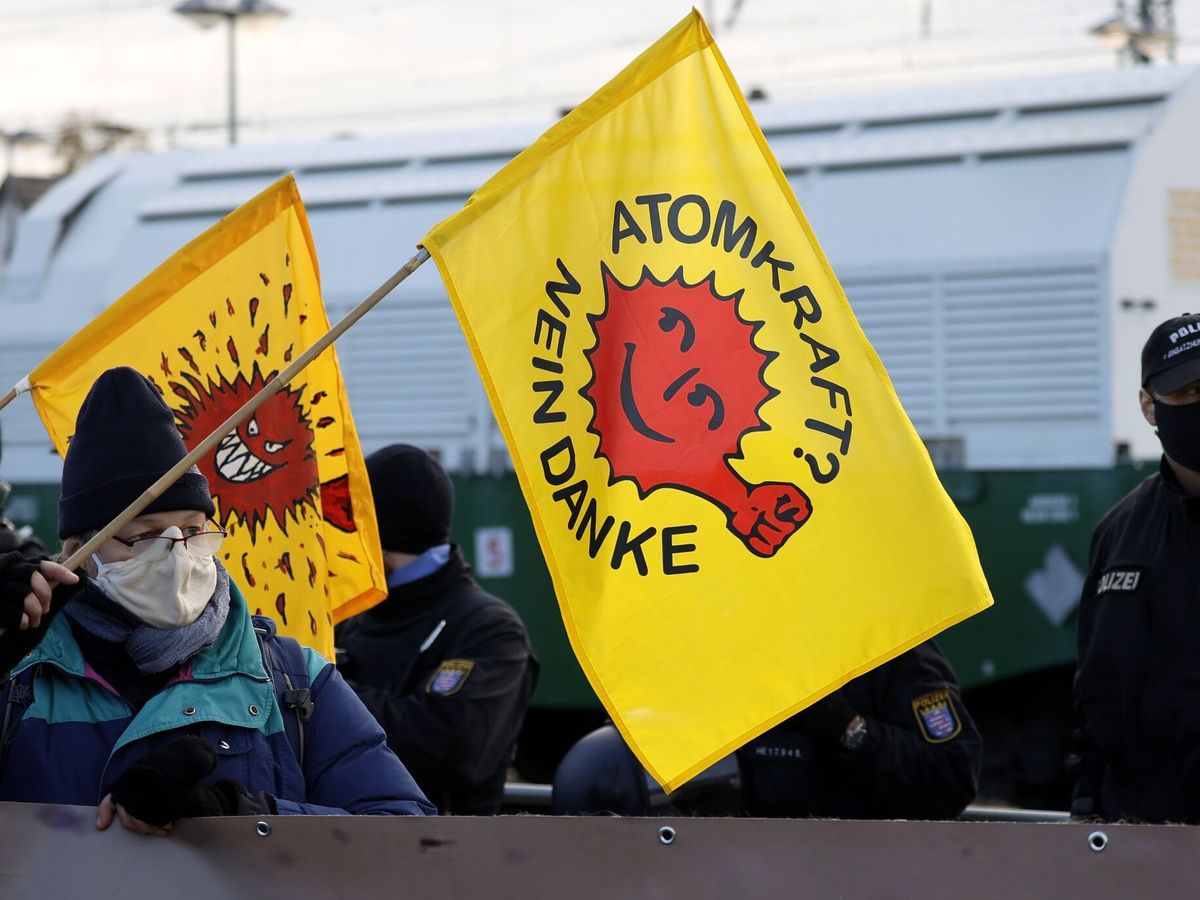 Foto: Protesta antinuclear en Berlín. (EFE/Ronald Wittek)