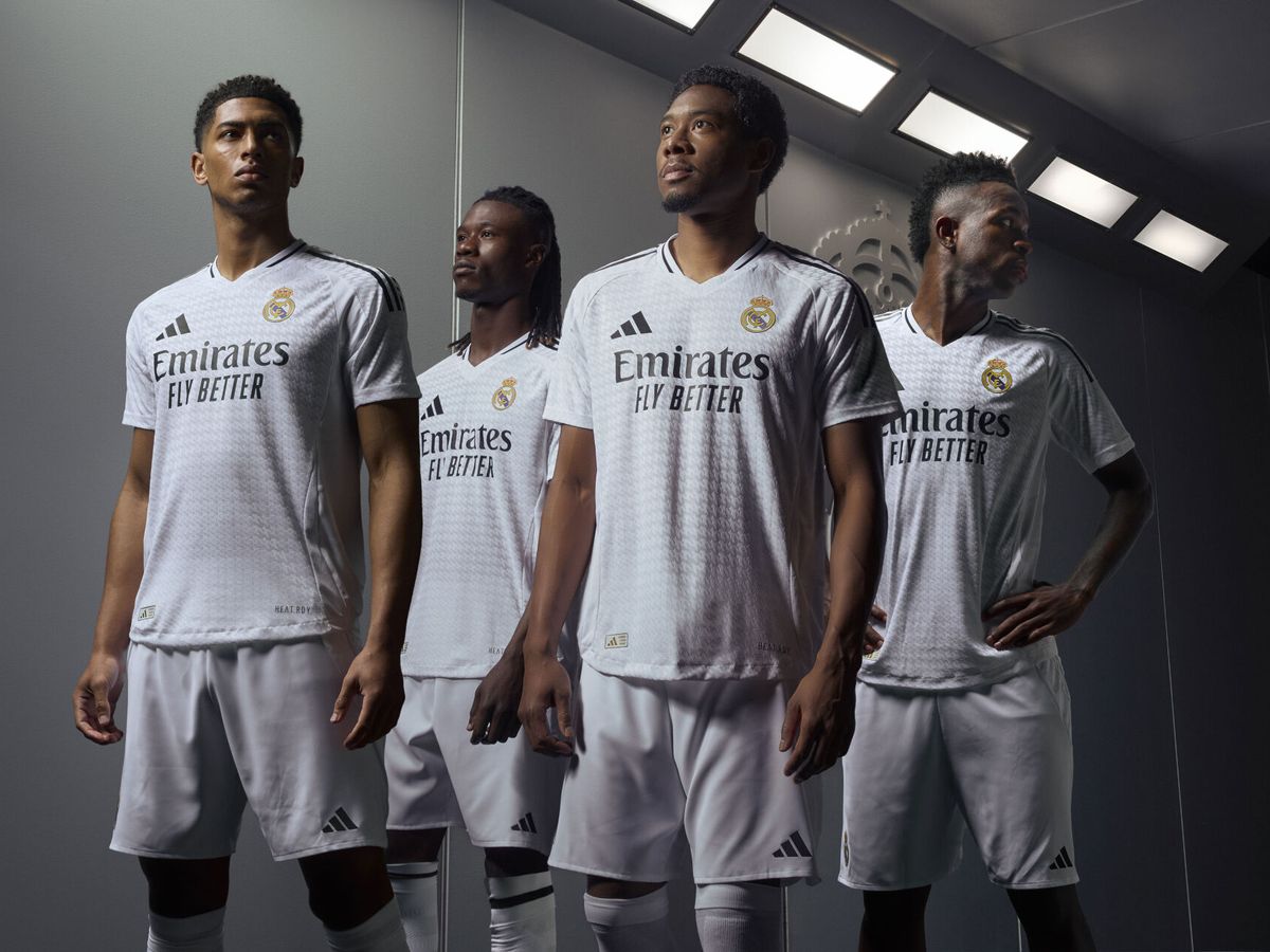 Foto: El Real Madrid y Adidas presentan la camiseta para la 2024-25. (EFE/Adidas)