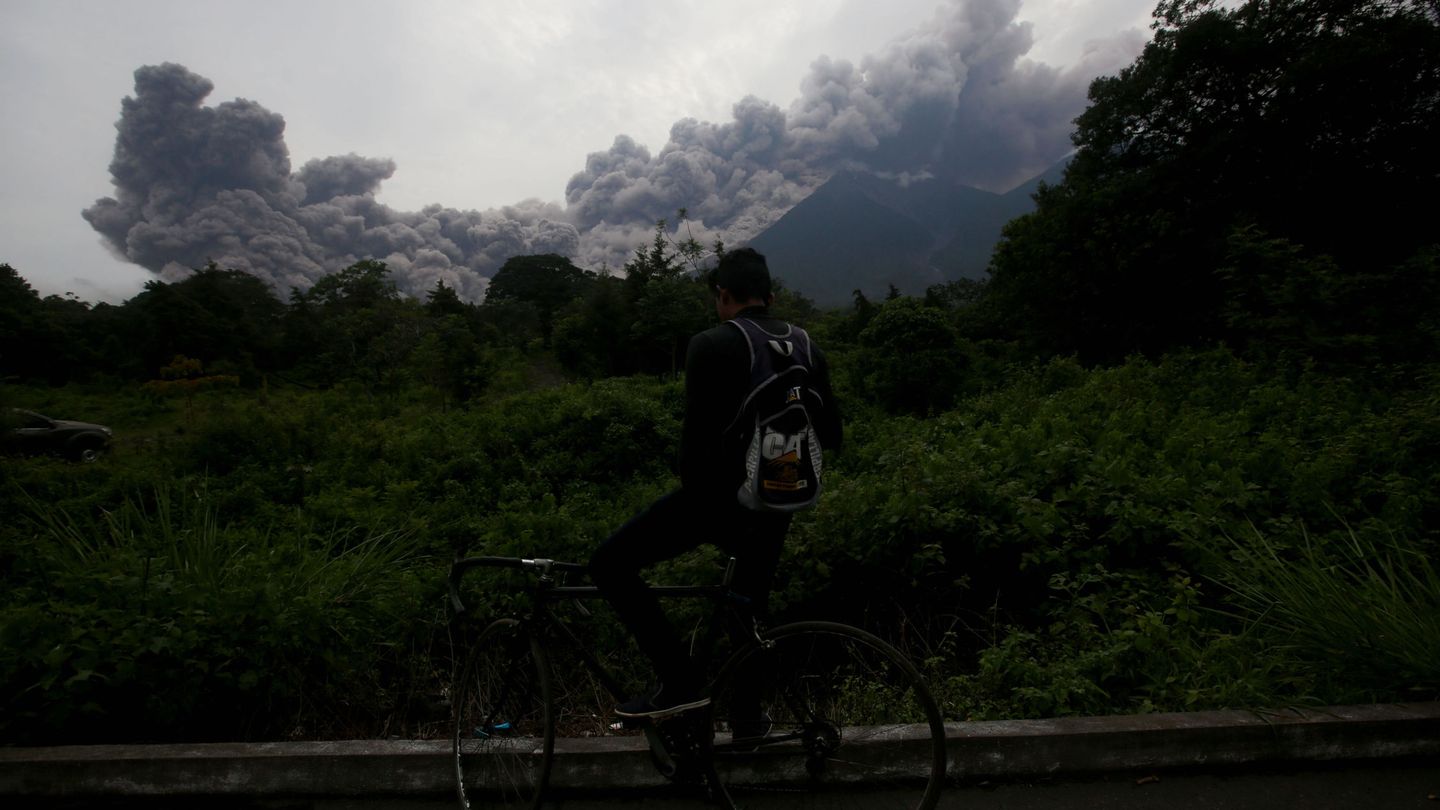 Erupción del volcán de Fuego en Alotenango, Sacatepéquez (Guatemala) | EFE
