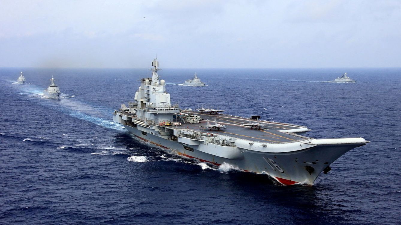 Foto: El portaaviones chino liaoning. (REUTERS)