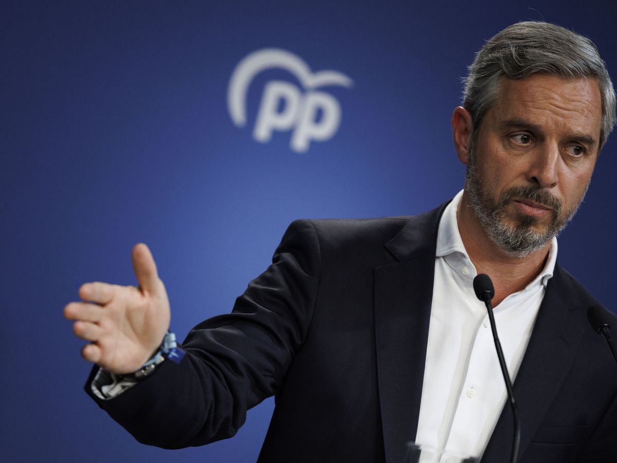 Foto: El vicesecretario de Economía del PP, Juan Bravo. (EFE/Sergio Pérez)