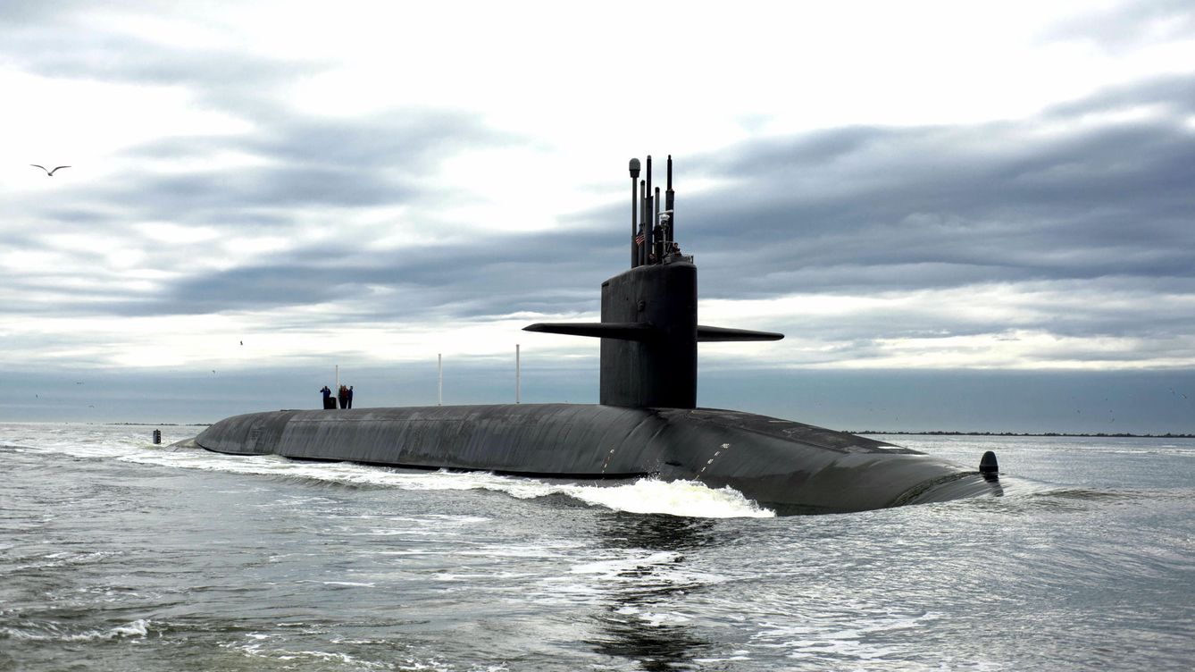 Foto: El submarino USS Tennessee. (Foto: Reuters)