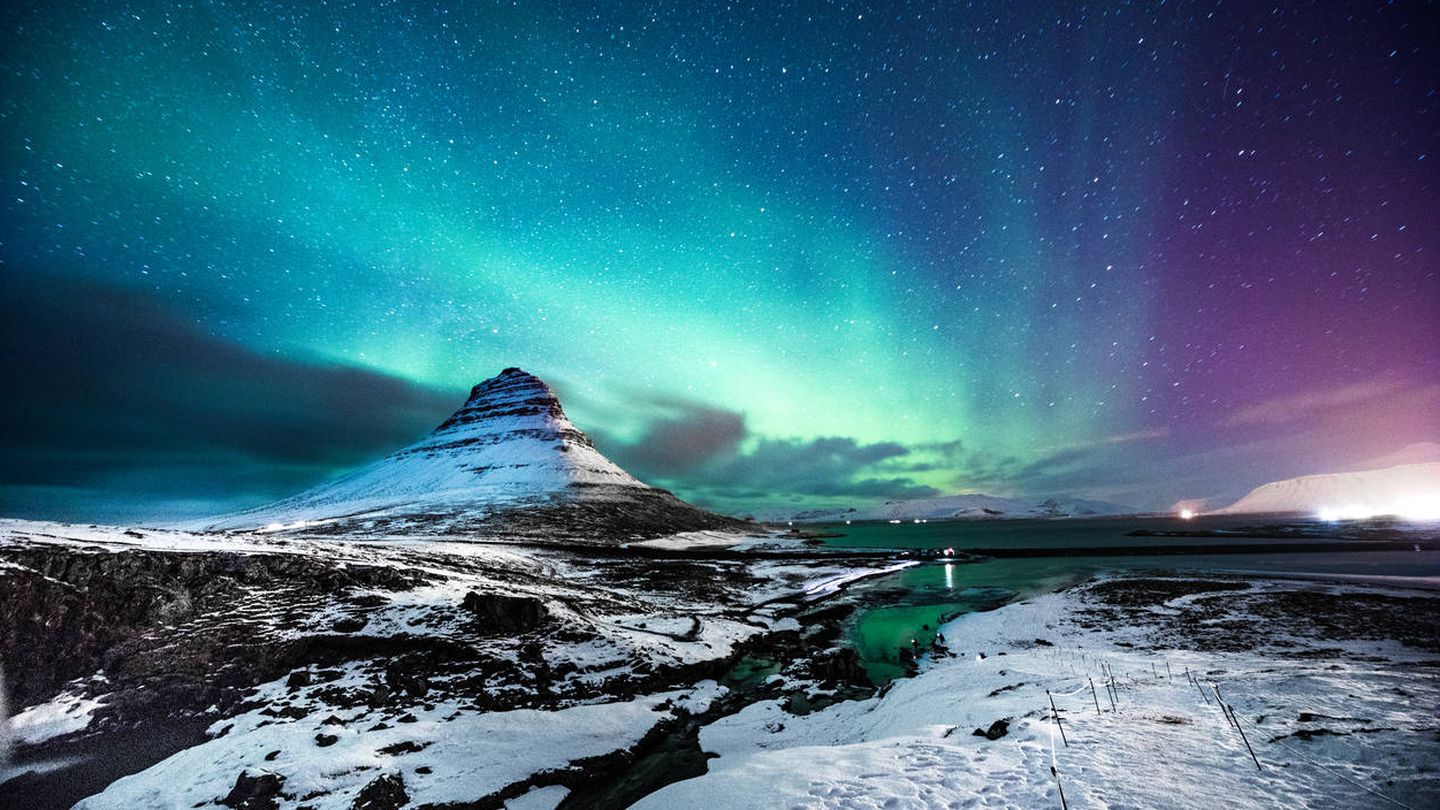 La larga noche de Islandia. (iStock)