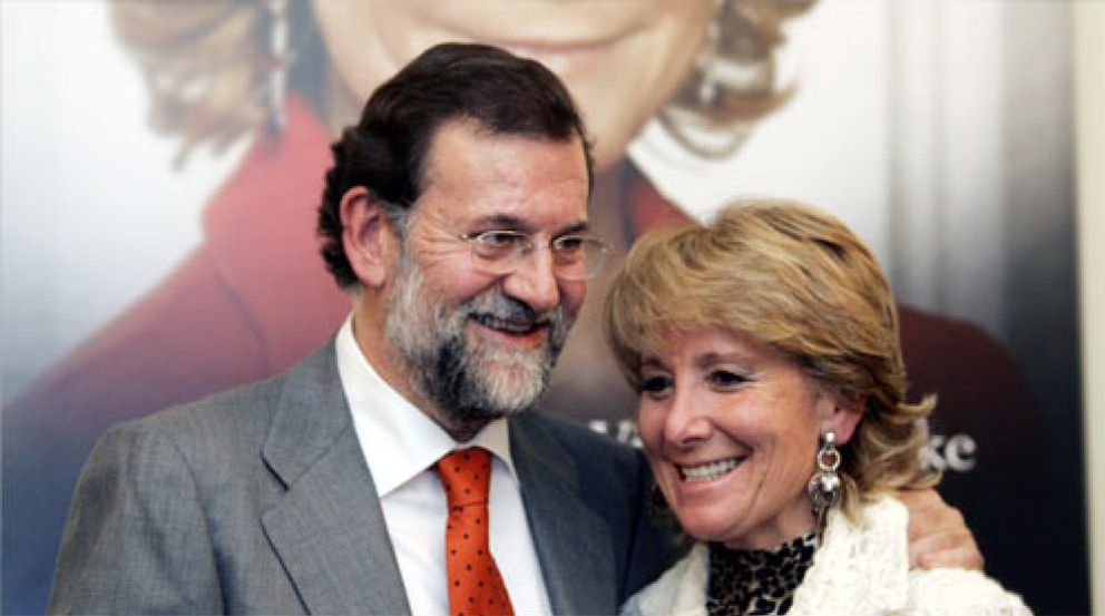 Foto: Rajoy, Aguirre y Zerolo, los políticos mejor valorados en Facebook