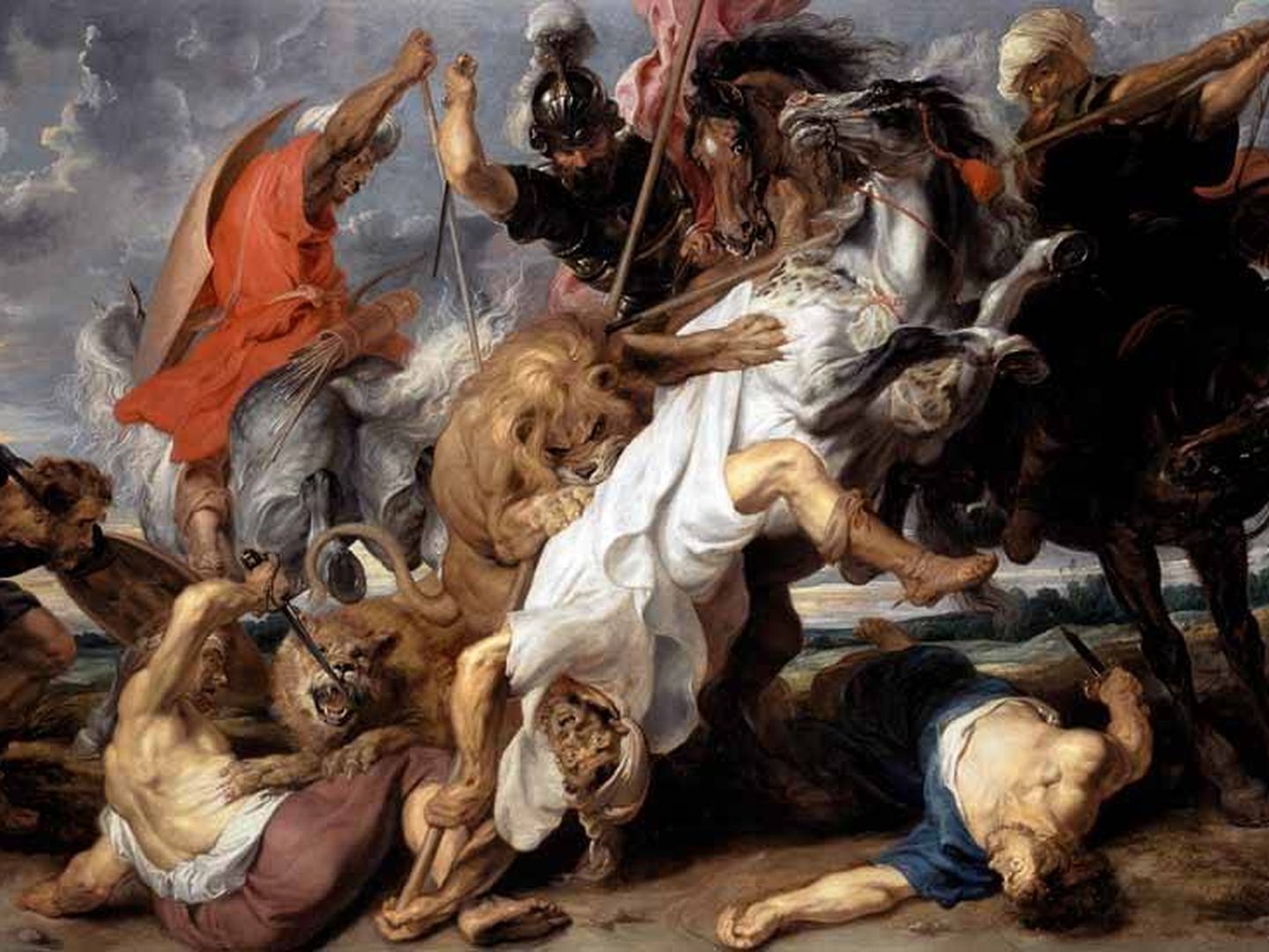 'La caza del león', de Rubens.