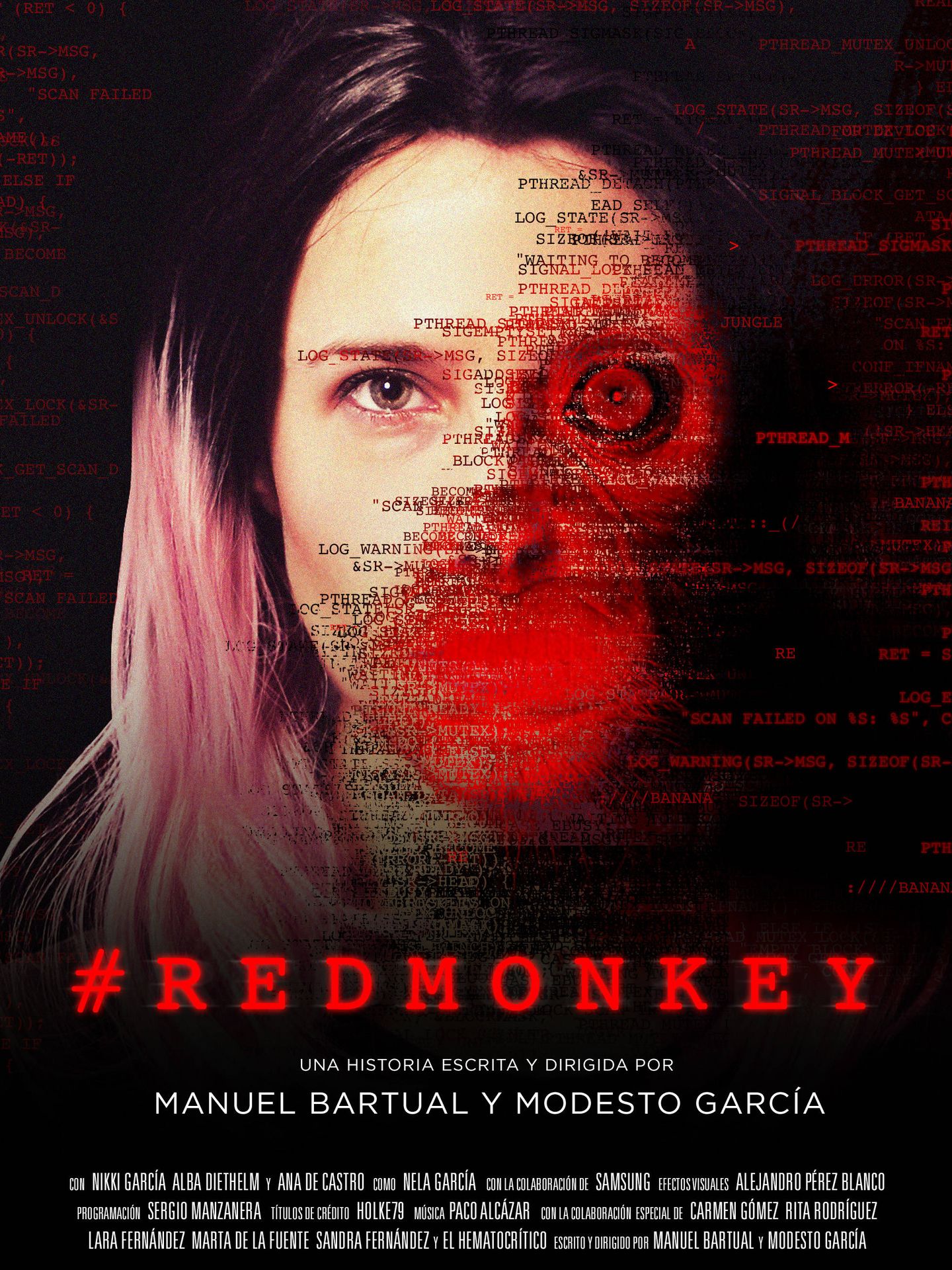 Cartel promocional de 'Red Monkey', el hilo de Bartual y García.