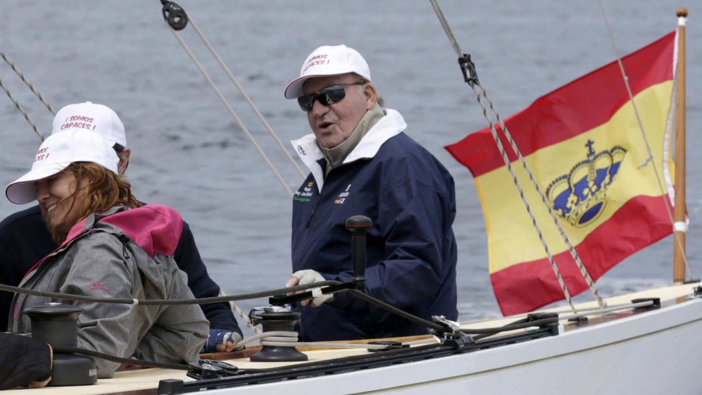 Don Juan Carlos es un gran amante del mar. (EFE)