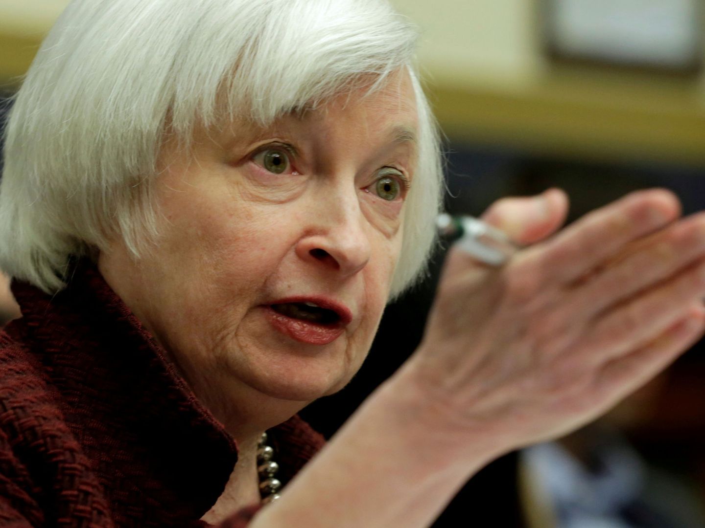 La presidenta de la Reserva Federal, Janet Yellen. (Reuters)