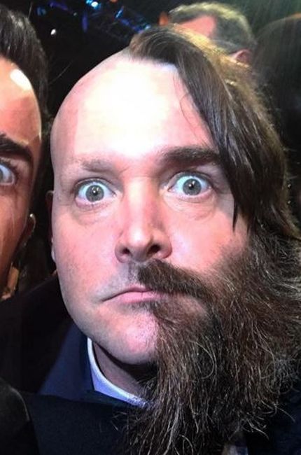 Will Forte junto a Justin Theroux.