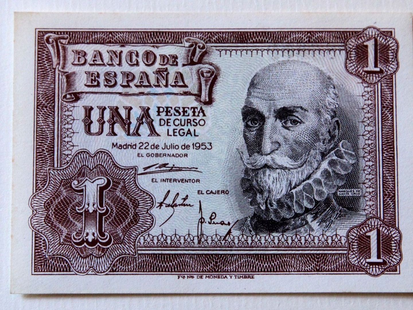El Banco de España solo canjea billetes posteriores a 1939 