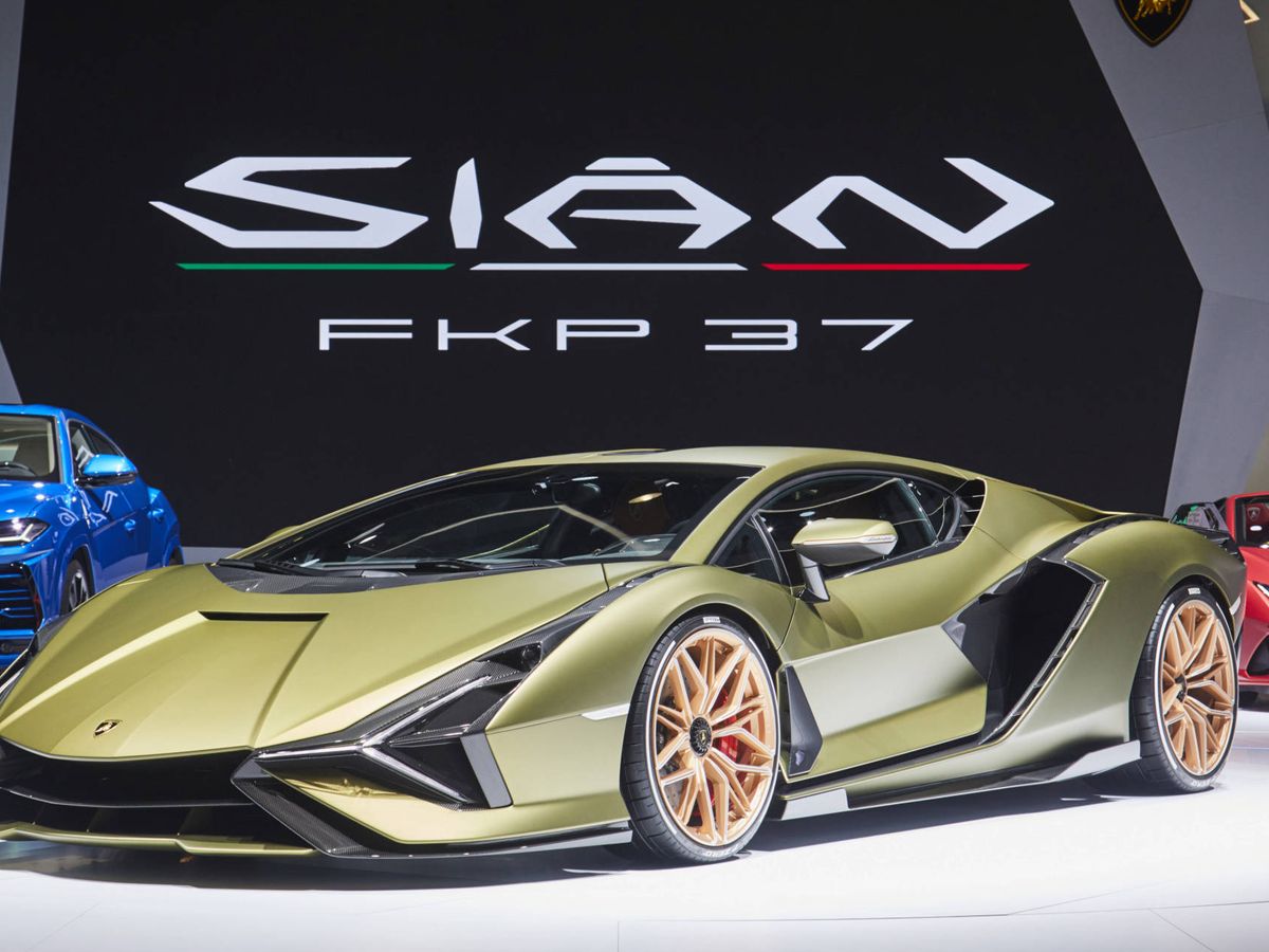 El exclusivo coche híbrido de Lamborghini, el novedoso Sian FKP 37