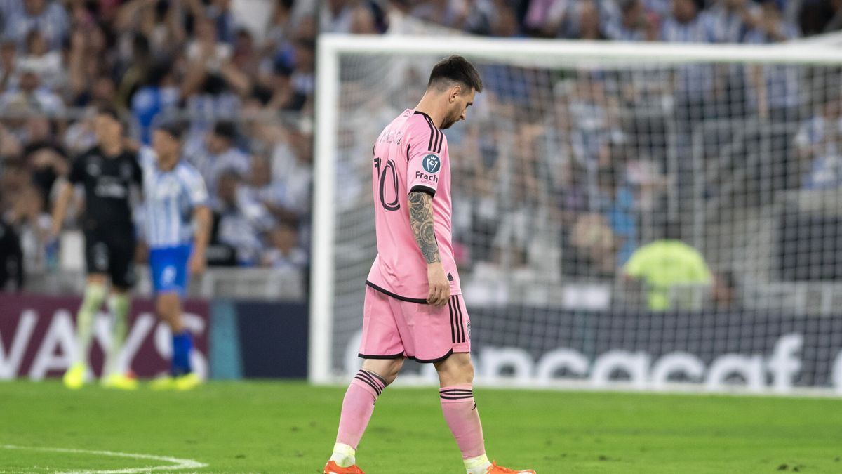 "El Messi se la c...": la noche para olvidar del rosarino, insultado y sin su guardaespaldas, con el Inter de Miami
