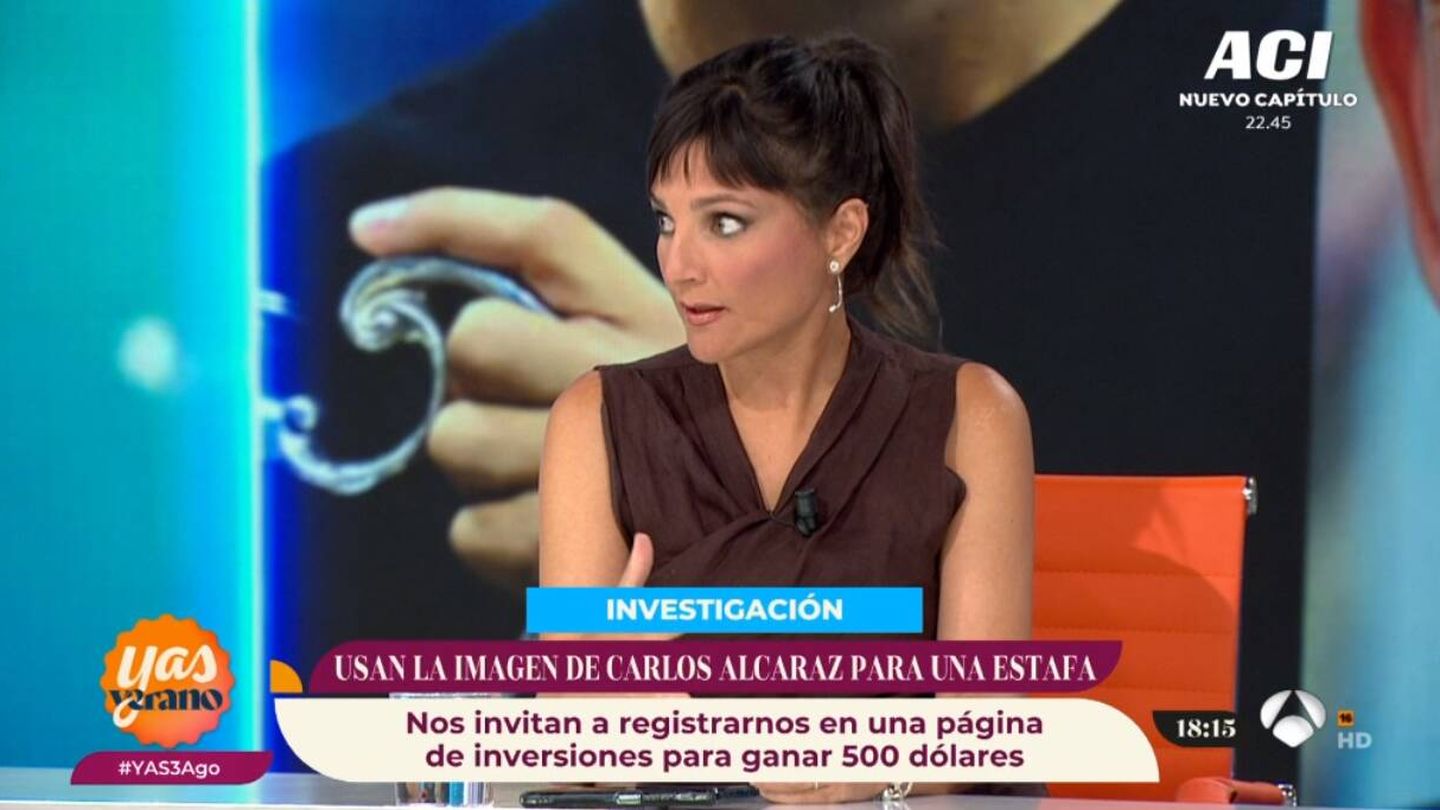 Gema Peñalosa en 'YAS Verano'. (Atresmedia)