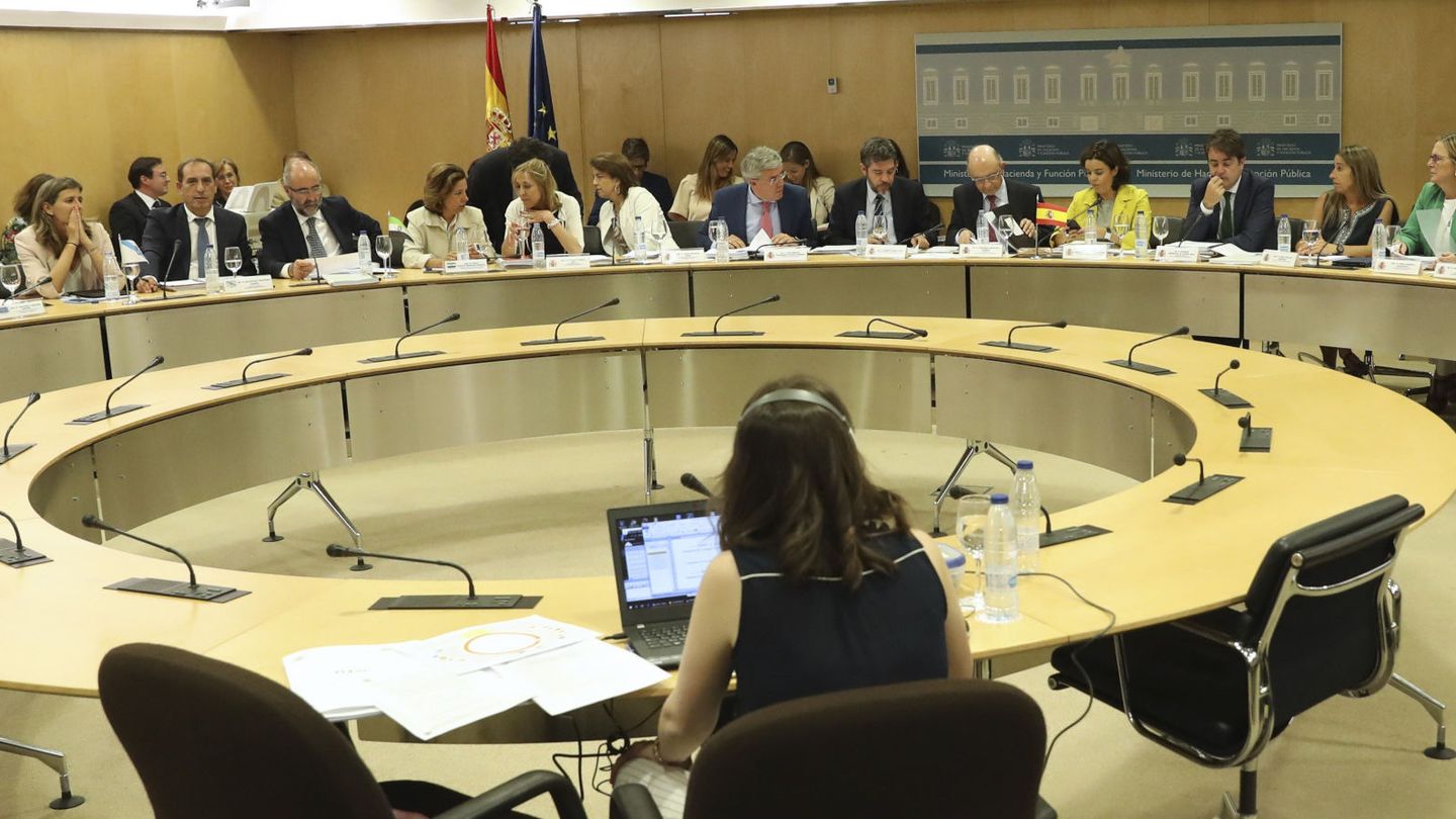 Vista general de la reunión del Consejo de Política Fiscal y Financiera del pasado 29 de junio. (EFE)
