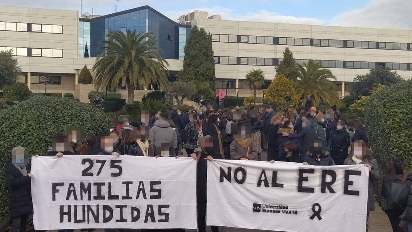 Los docentes de la Europea planean huelgas contra el ERE: Busca cambiar el modelo