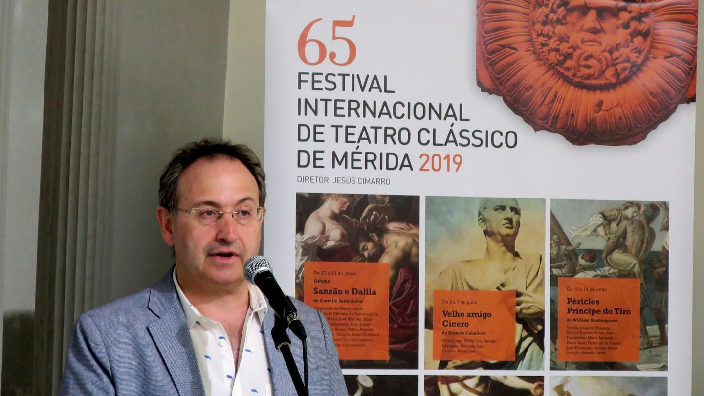Jesús Cimarro, empresario teatral y director del Festival de Teatro de Mérida. (EFE)