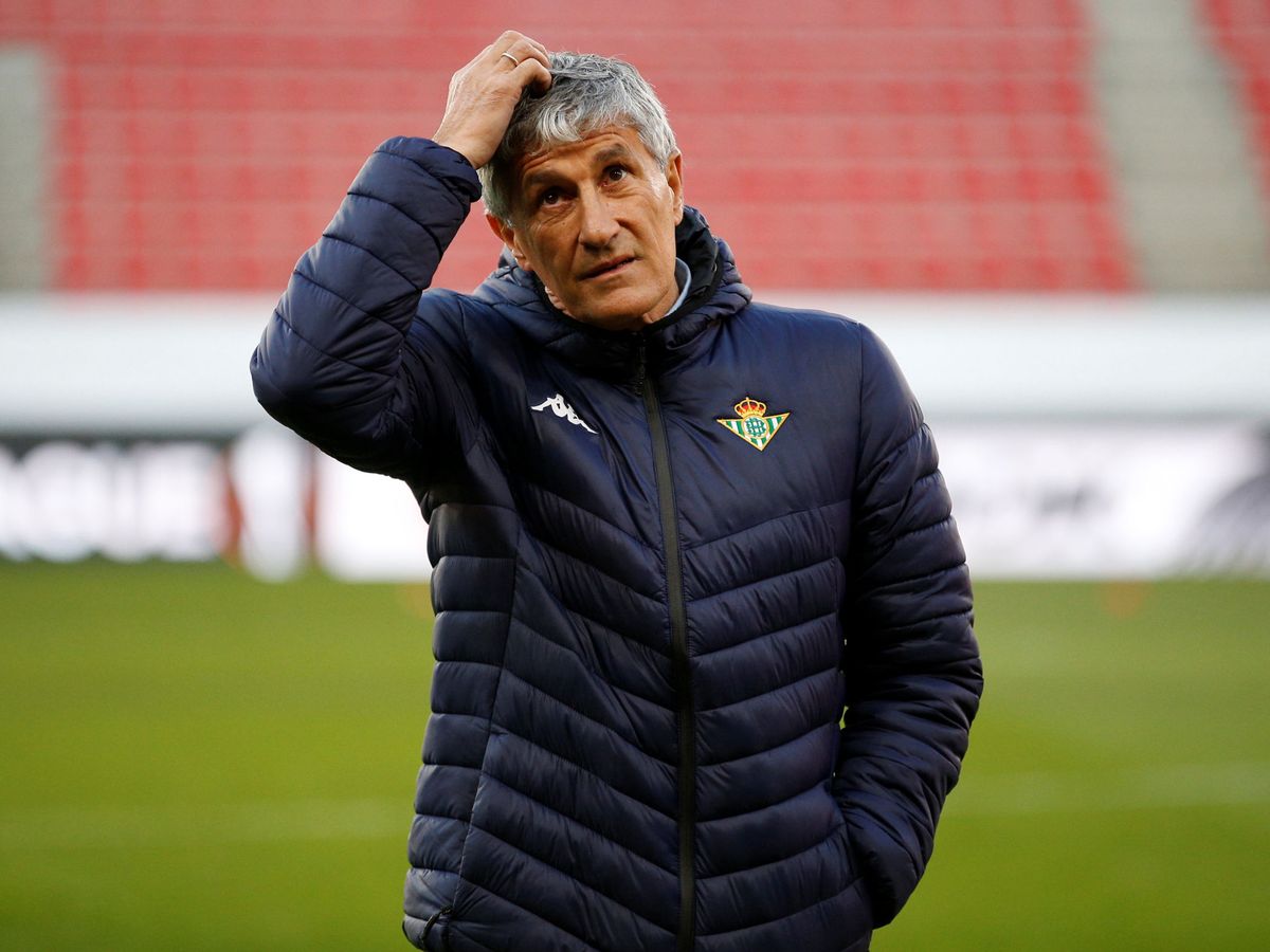 Foto: Quique Setién fue entrenador del Real Betis hasta la pasada temporada. (Reuters)