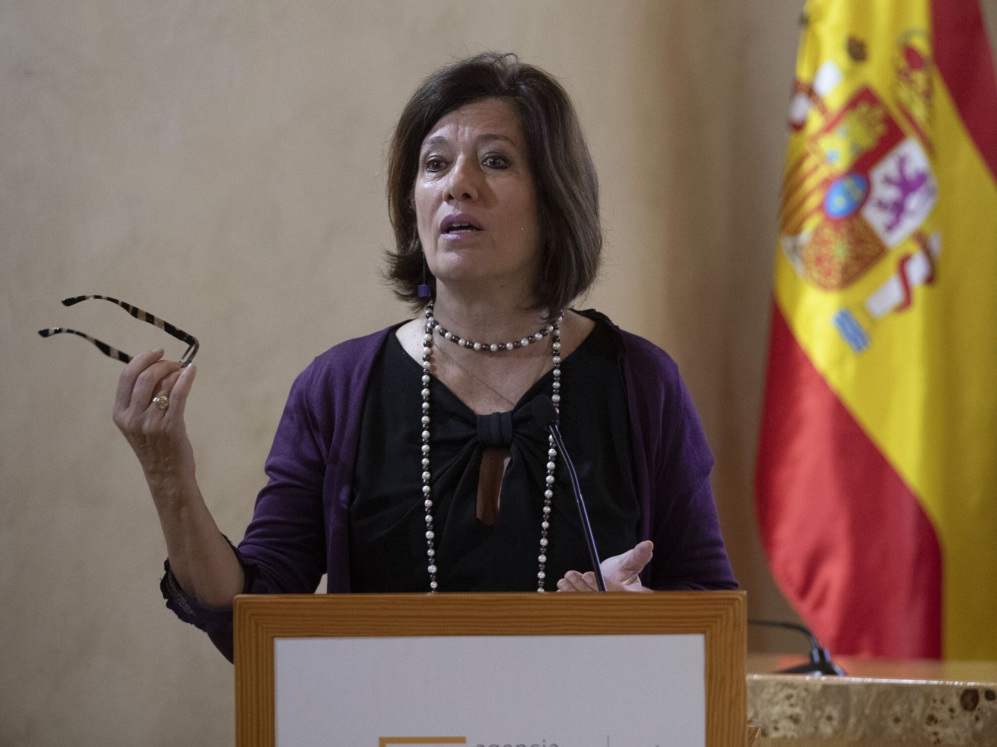 La directora de la AEPD, Mar España. (EFE/J. P. Gandul)