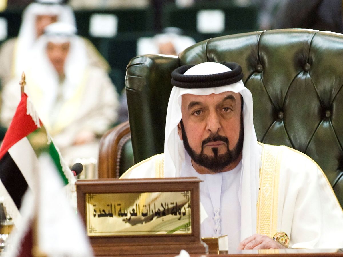 Foto: Foto de archivo de Jalifa Bin Zayed en 2009. (Reuters/Stephanie McGehee)