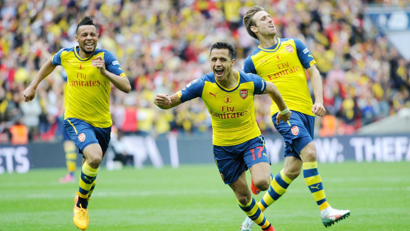 Foto: Alexis Sánchez marcó el segundo gol del Arsenal (EFE)