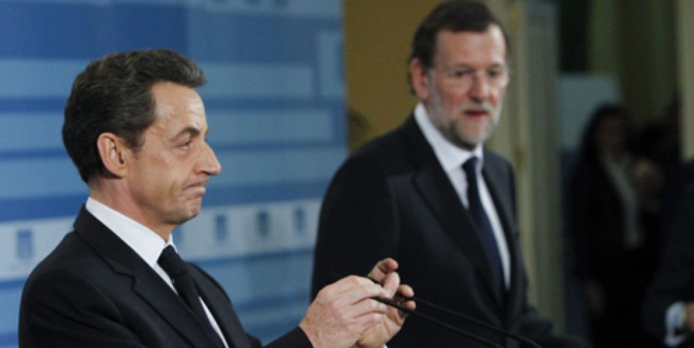 Foto: Rajoy arranca el ‘sí’ de Sarkozy para que España conserve un puesto en el BCE