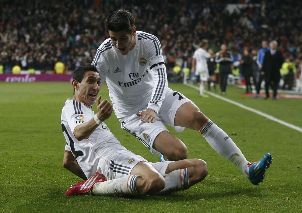 Foto: El Madrid valora a Di María en 50 millones y a Morata en 30 'kilos' (Reuters).