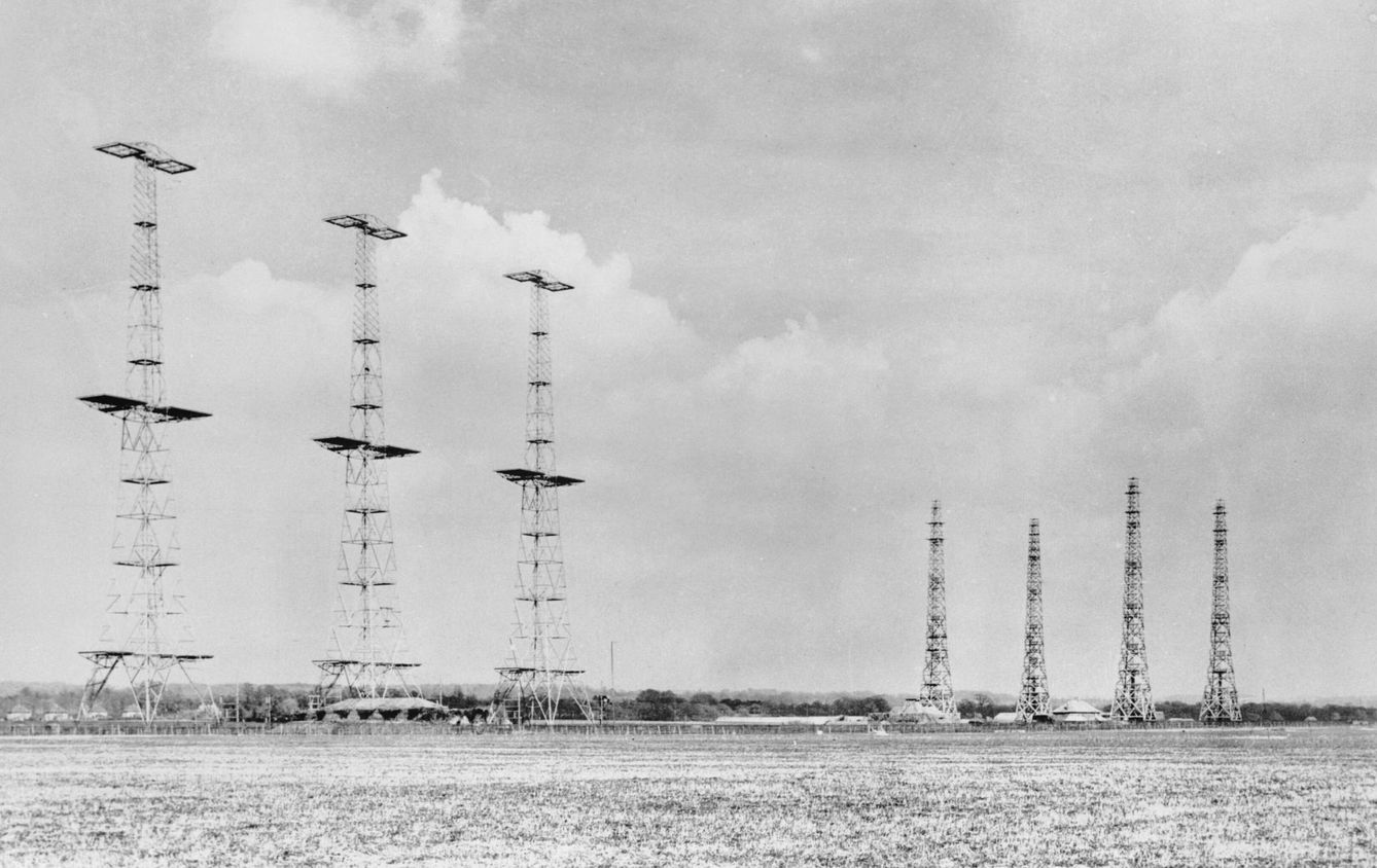 Anillo de estaciones de radar construidas por la Fuerza Aérea británica antes de la Segunda Guerra Mundial
