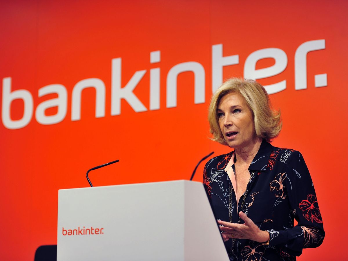 Foto: María Dolores Dancausa, CEO de Bankinter. (EFE/Diego Pérez)