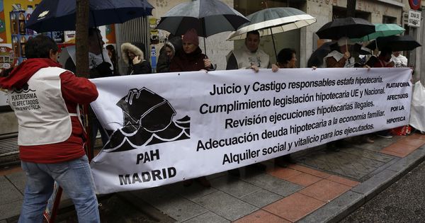 Foto: La Plataforma de Afectados de Madrid (Efe).