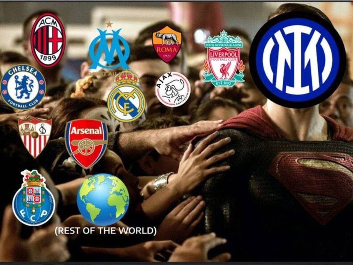 Foto: Uno de los memes de la final de la Champions League 2022/2023.