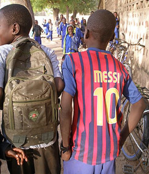 Foto: Messi también reina en el Chad