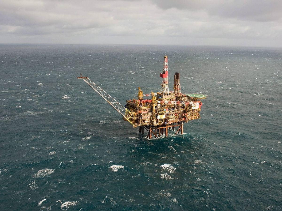 Foto: Plataforma de petróleo. (EFE)