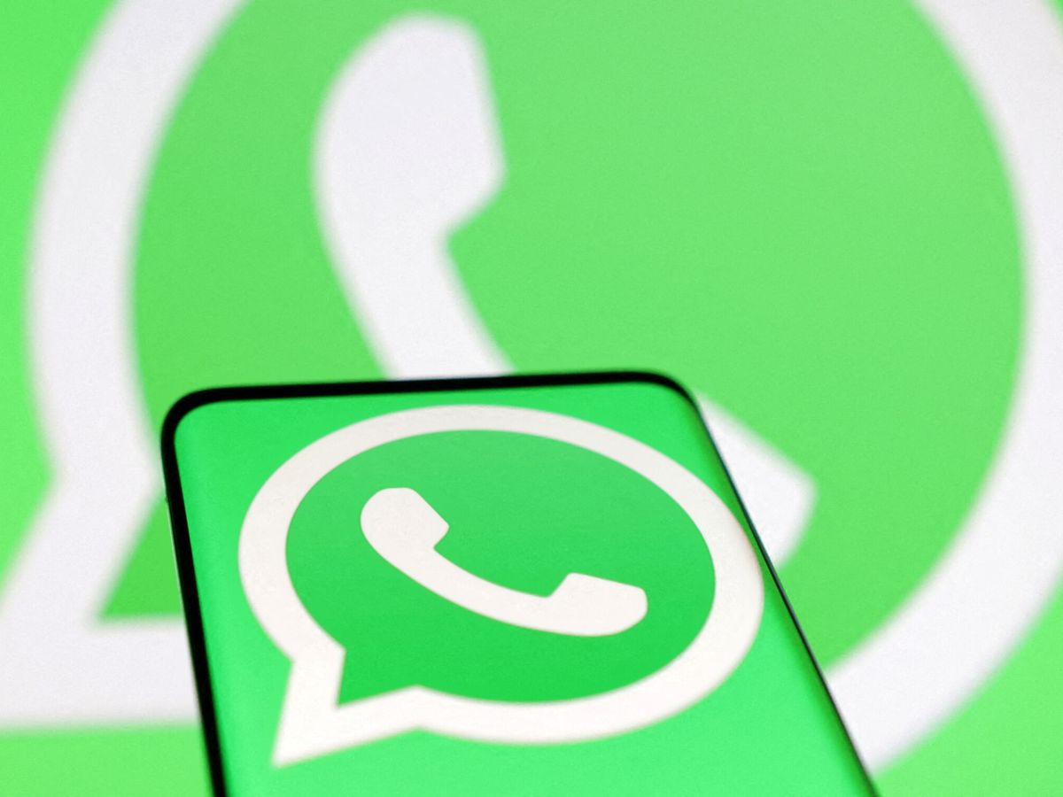 Foto: El logotipo de WhatsApp. (Reuters)