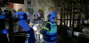 Post de Dos heridos en el incendio de la cocina de un bar en Getafe (Madrid)