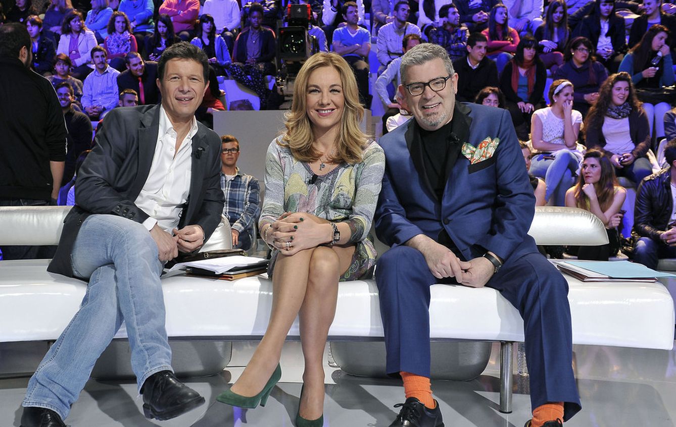 Foto: Antonio Sánchez Casado, Belén Rodríguez y Manu Berasategui (Telecinco)