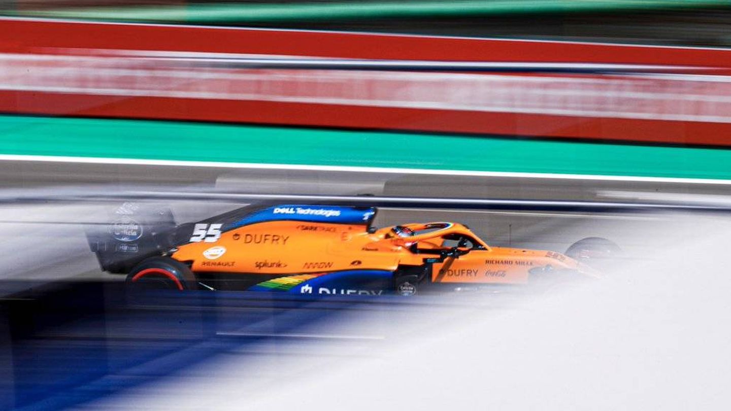Sainz solo necesitó una vuelta para entrar en Q2 por primera vez en 2020 (McLaren)