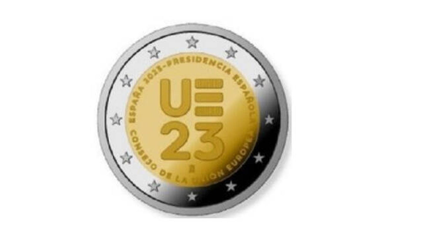 Moneda de dos euros en conmemoración de la presidencia europea de España. (UE)