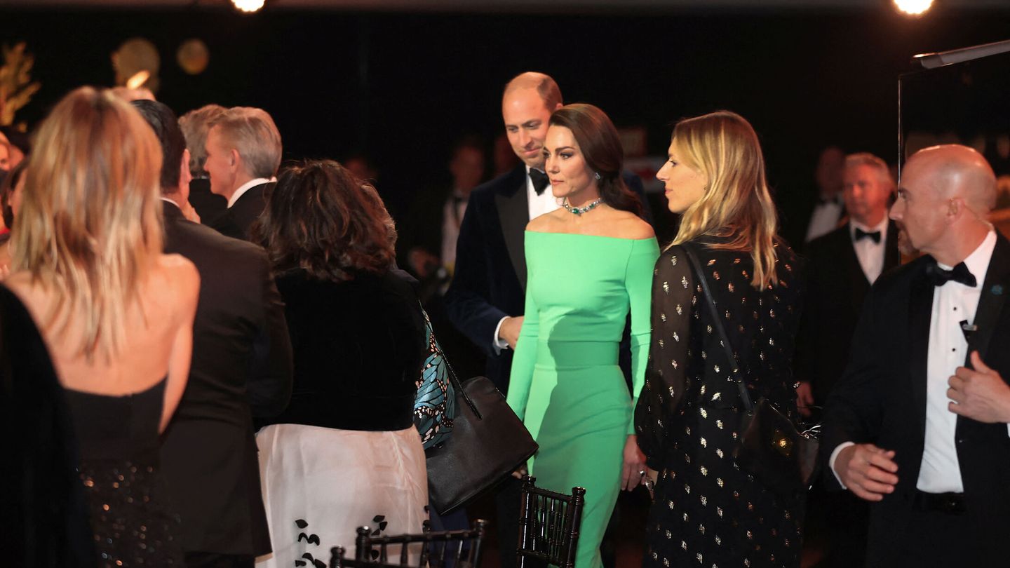 El príncipe y la princesa de Gales, en la gala de los Earthshot Prize Awards. (Reuters/Pool/David L. Ryan)