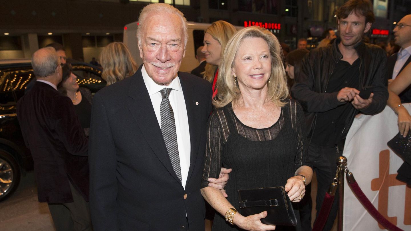 Christopher Plummer y Elaine Taylor en 2014. (Reuters)