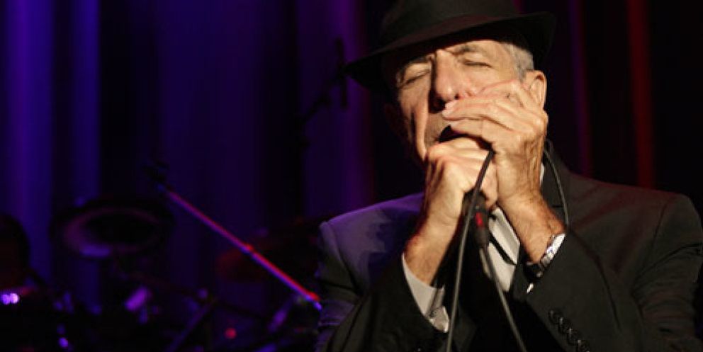 Foto: Leonard Cohen, Premio Príncipe de Asturias de las Letras 2011