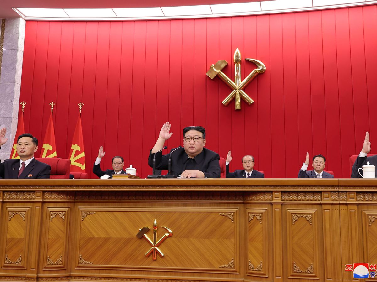 Foto: El líder de Corea del Norte, Kim Jong-un. (KCNA/YNA/dpa)