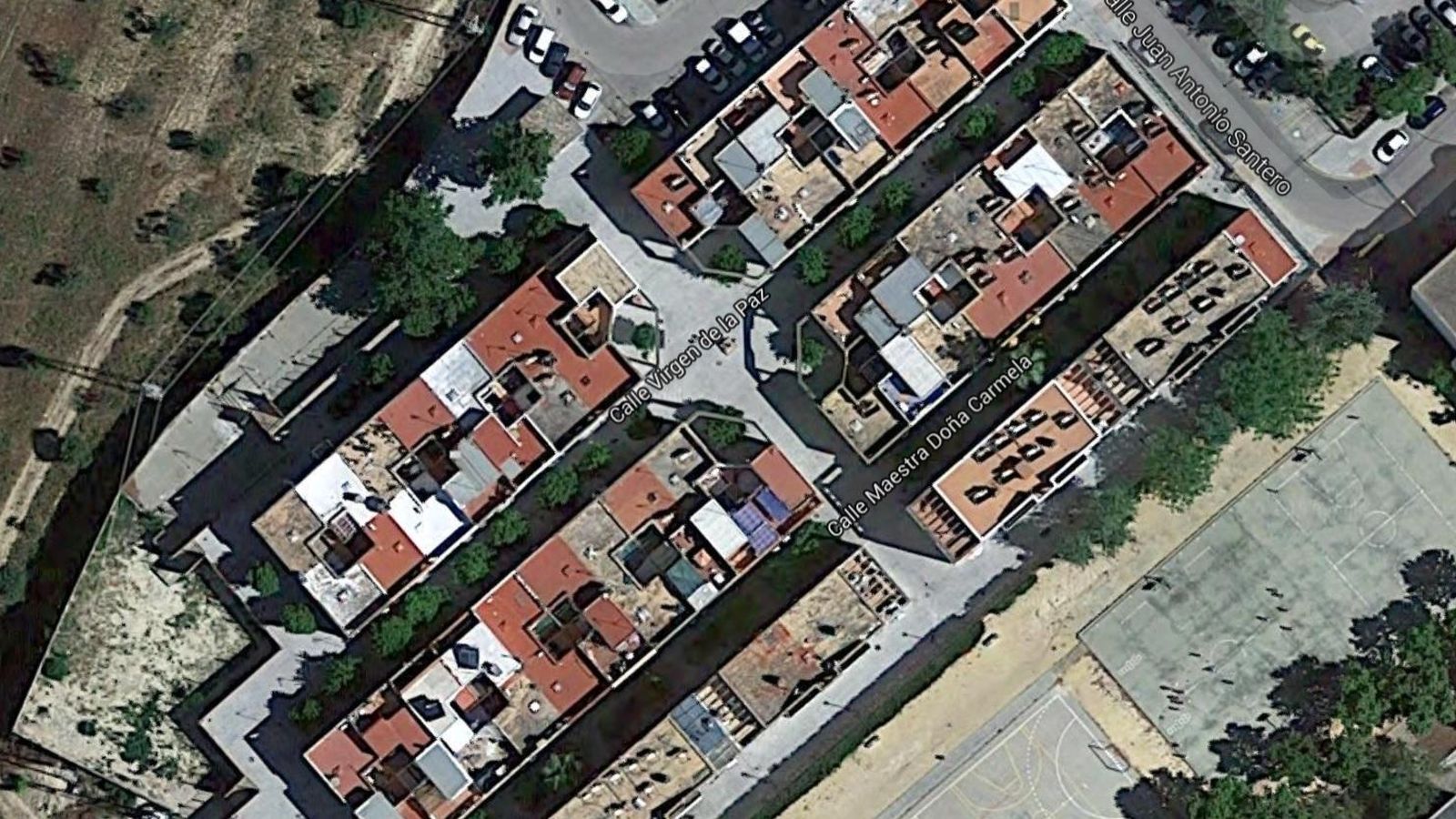 Foto: Calle Virgen de la Paz en Sanlúcar La Mayor, Sevilla (Google Maps)