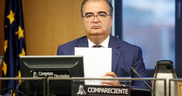Foto: Ángel Ron, en el Congreso, en 2018. (EFE)