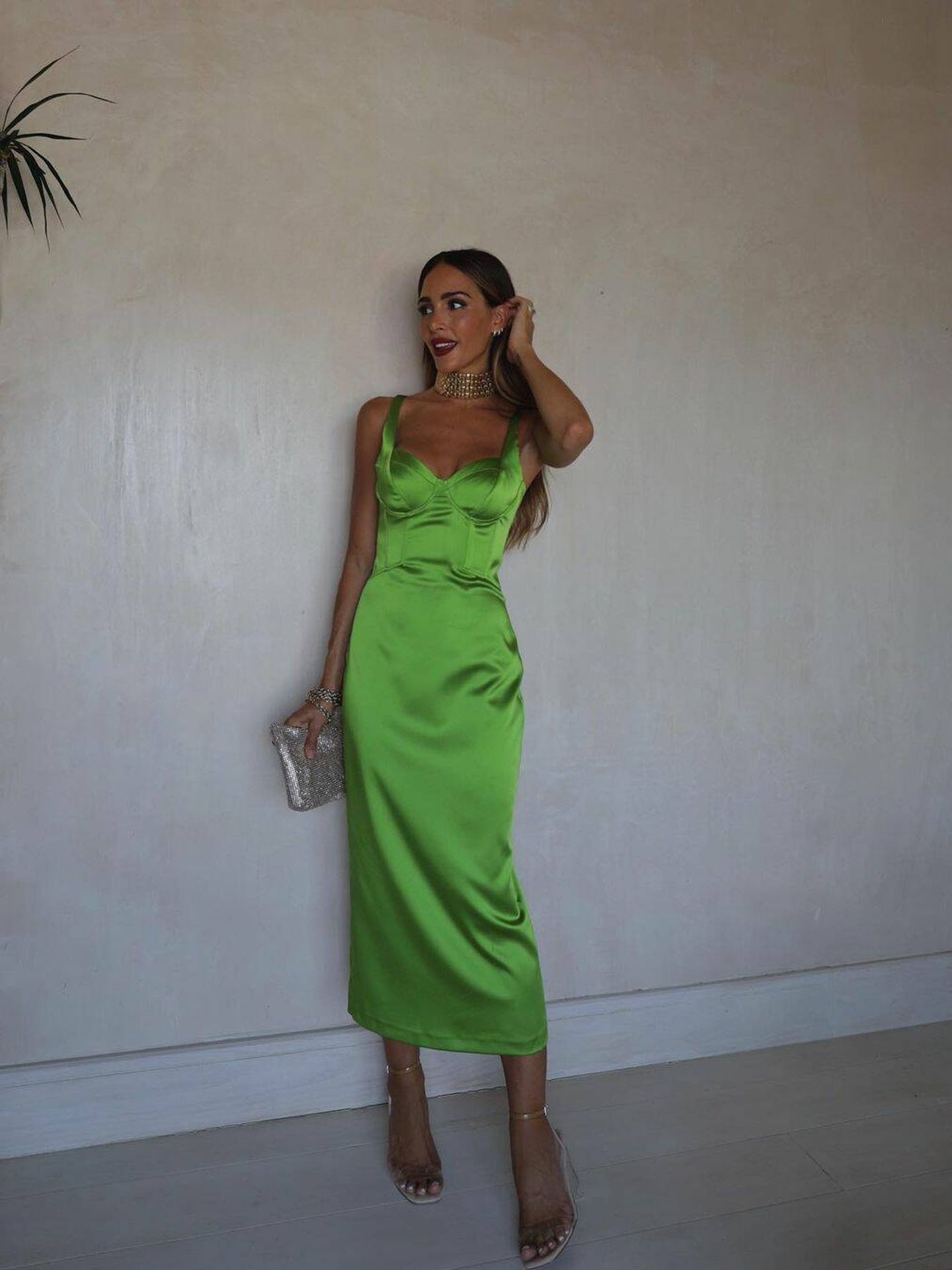 La diseñadora sevillana Rocío Osorno con vestido de Zara. (Instagram/ @rocio0sorno)