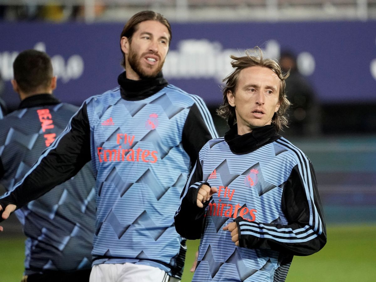Foto: Sergio Ramos y Luka Modric, en una imagen de archivo. (Reuters)